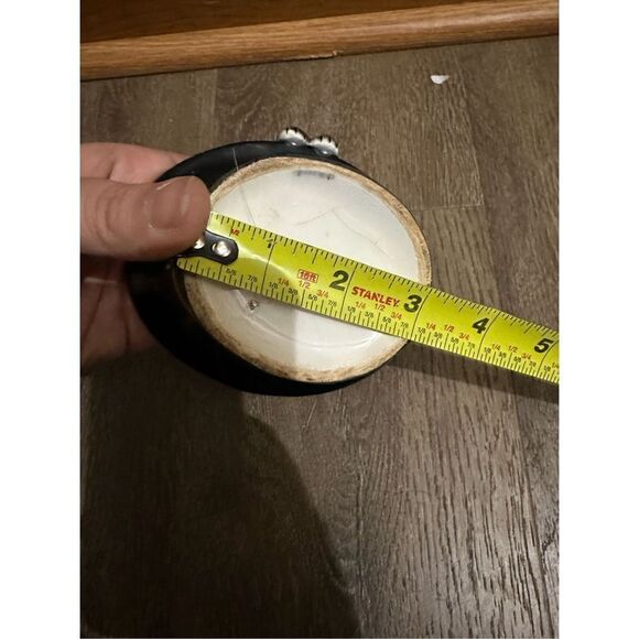 Vintage Bunny Rabbit in Magicians Top Hat Planter Ceramic Numbered 5.5”x4.9” MCM - Picture 15 of 15